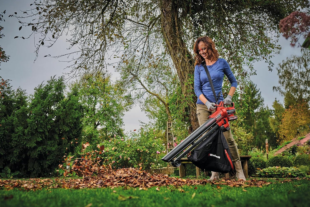 Einhell Akku-Laubsauger VENTURRO 18/210 Power X-Change (Li-Ion, 18 V, Saugleistung 500 m³/h, Fangsac