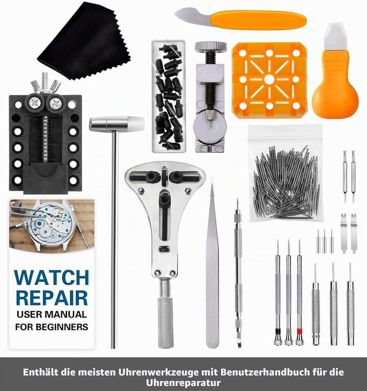 Anezus Uhrenreparatur-Set, 187-teilig