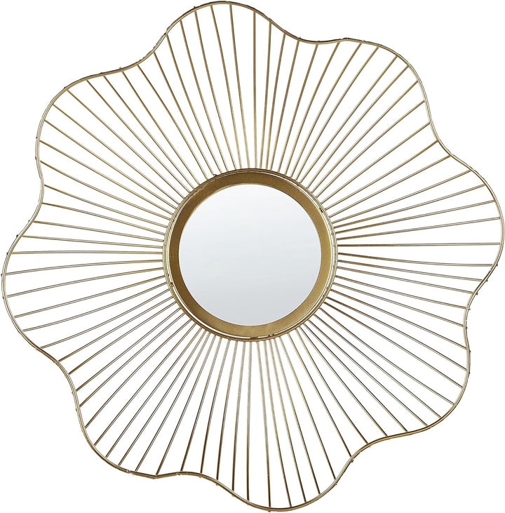 Wandspiegel gold Eisen dia. 40 cm glamour Sens