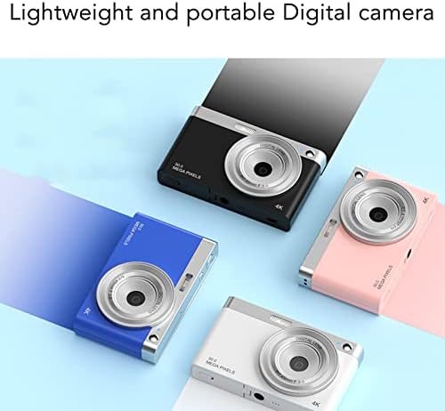 Kinder-Digitalkamera, 2,88-Zoll-IPS-HD-Videokamera, Anfänger, 4K-Vlogging-Kamera, Autofokus mit 50 M