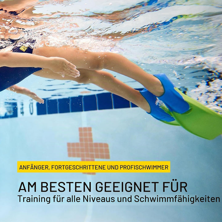 Finis Long Floating Swim - Trainingsflossen für alle Altersgruppen - Verbessert die Kick-Technik und