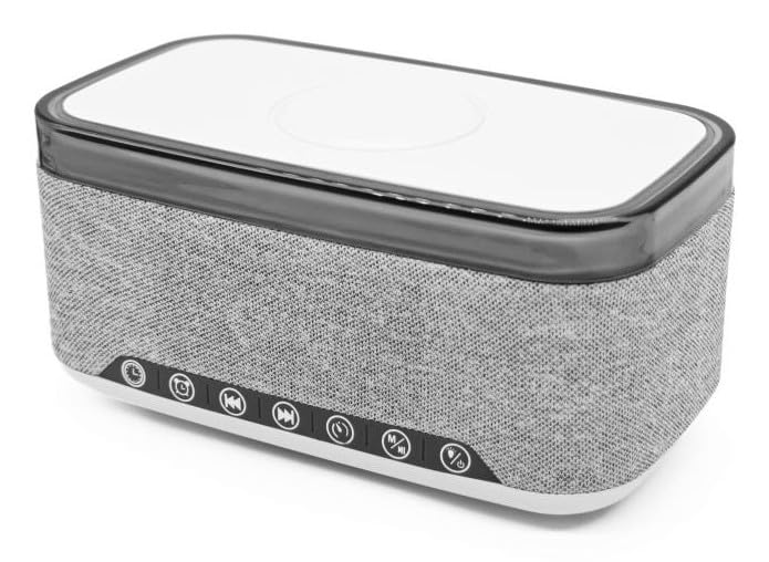 Denver FM-Radiowecker mit Bluetooth und kabellosem Laden