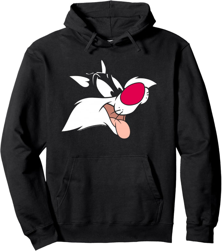 Looney Tunes Sylvester Face Pullover Hoodie