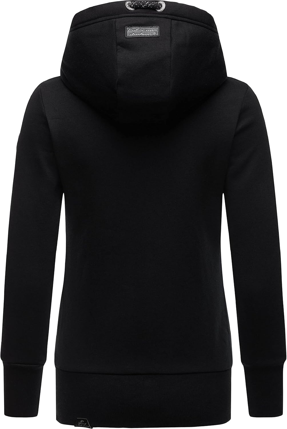 Ragwear Damen Zip-Hoodie Kapuzenjacke Sweatjacke Neska Zip XS-6XL S Black22, S Black22
