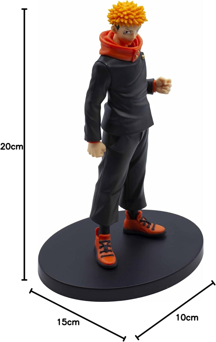 Banpresto Jujutsu Kaisen Actionfigur Jukon no Kata Yuji Itadori aus Kunststoff, von Bandai., Figur