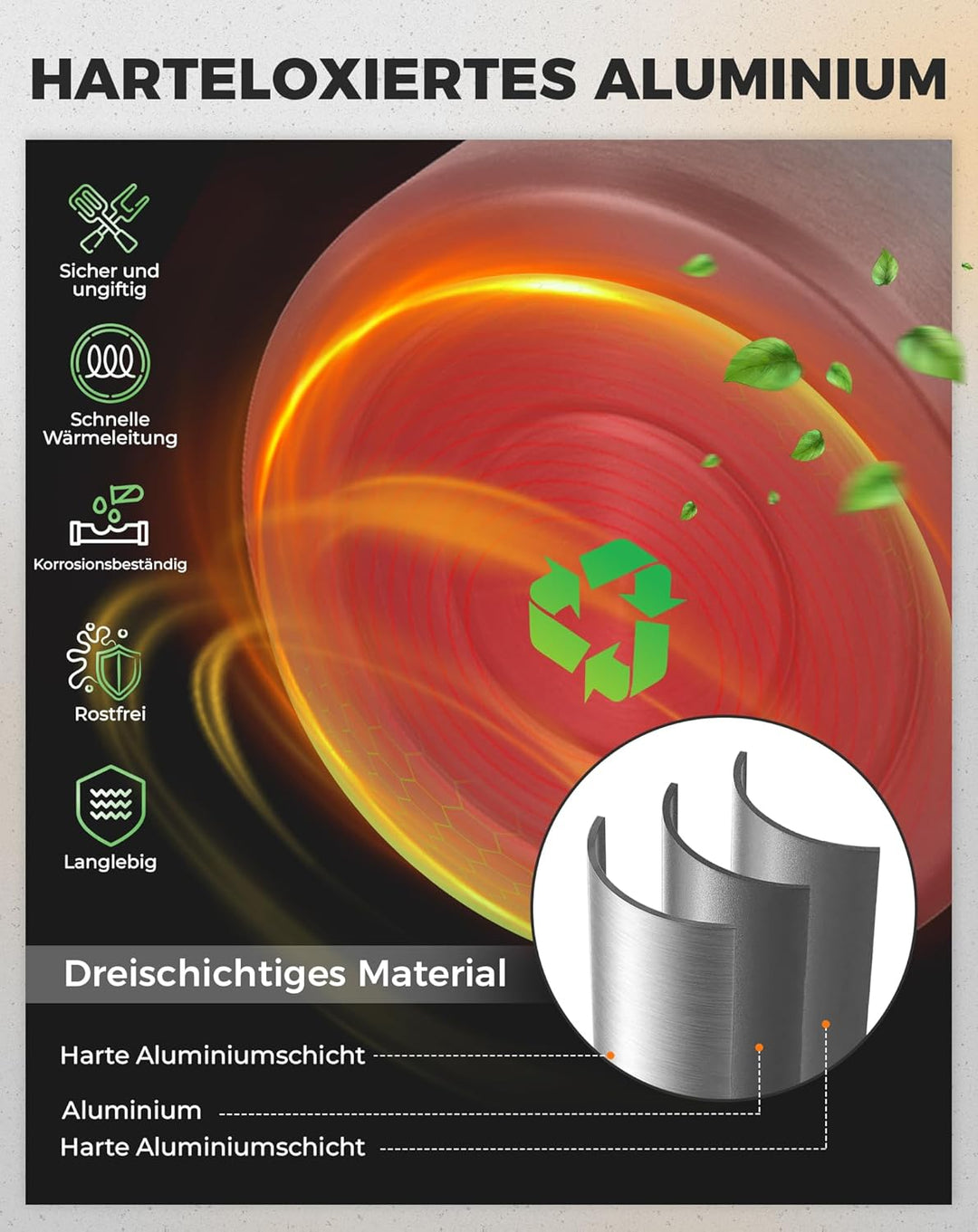 Bulin Camping Wasserkessel 2.2L Grösser Kaffeekanne Wasserkocher 2-3 Personen Kochen Leicht Faltbar