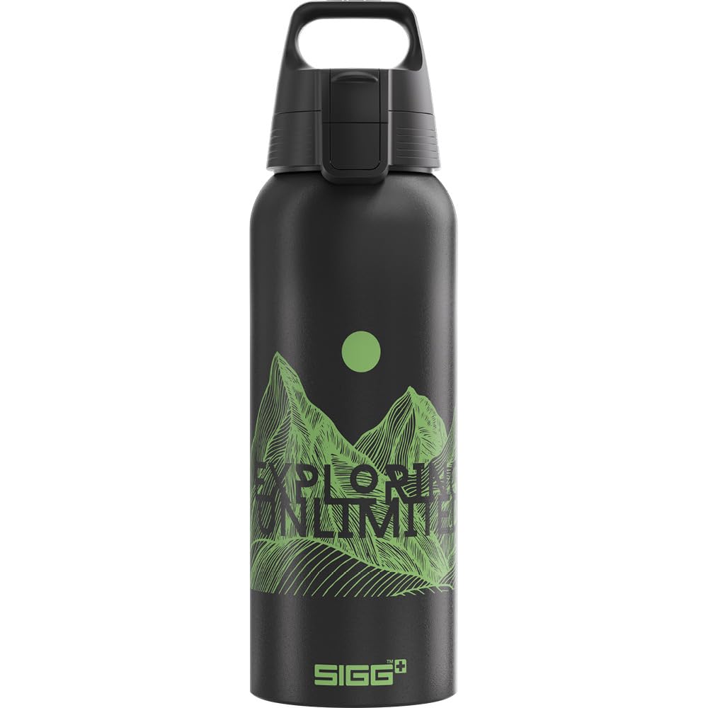 Sigg - Alu Trinkflasche - WMB ONE - Made in Switzerland - ClimatePartner Zertifiziert - Kohlensäure