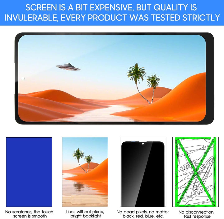 LADYSON TFT-LCD-Bildschirm für Samsung Galaxy A52s 5G A528B 6,5 Zoll Display SM-A528B SM-A528B/DS SM