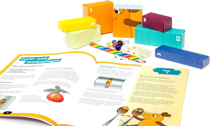 FRANZIS 67185 - Experimentier-Adventskalender mit der Maus, 24 Versuche für den Advent zum Entdecken