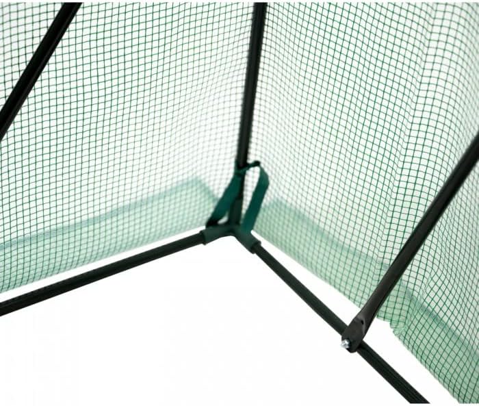 Grindi - Tomaten Gewächshaus, Foliengewächshaus mit PVC Folie und Fernster, Transparent, 100x50x170c