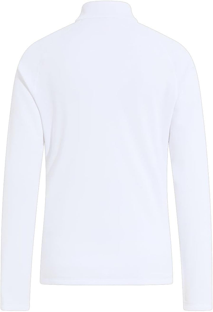 Odlo Damen Besso Half Zip Longsleeve XL White - Folkstone Gray, XL White - Folkstone Gray