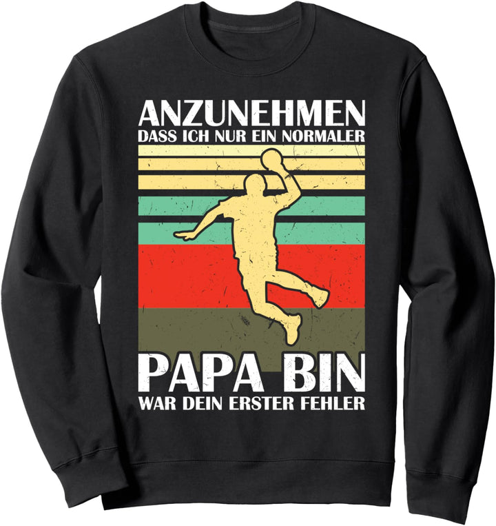 Vater Basketball Basketball Spieler Sweatshirt