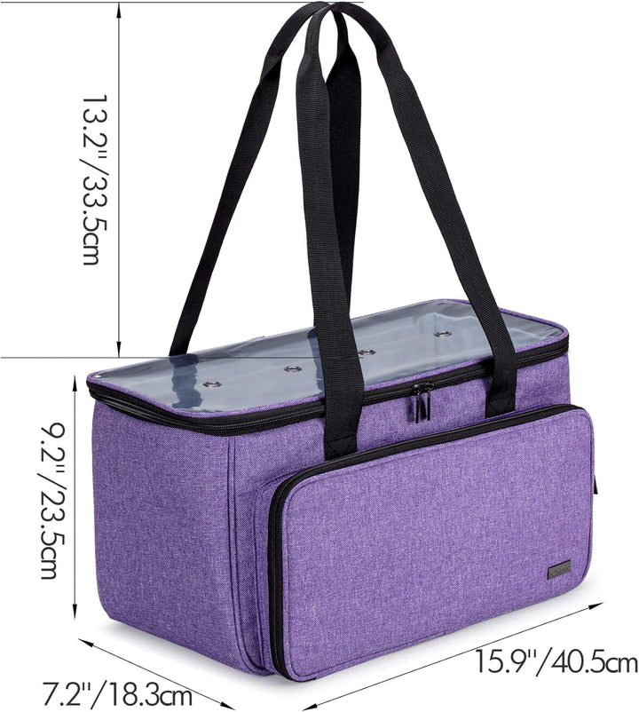 Yarwo Tasche für Garnaufbewahrung, Stricktasche zur Aufbewahrung von Wolle, Handarbeitstasche mit Gr