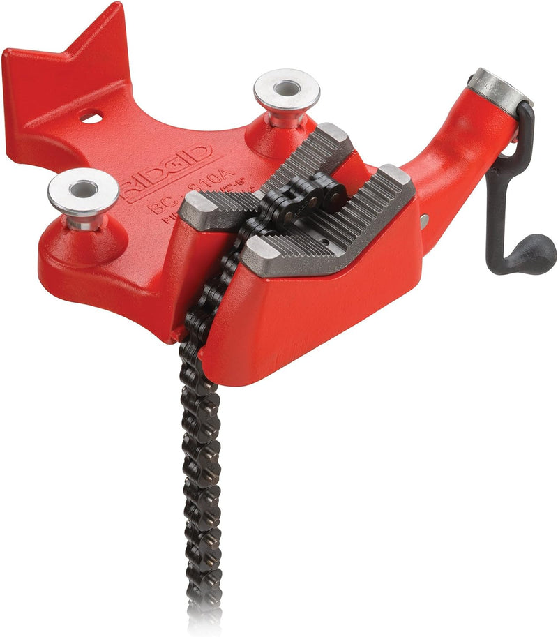 RIDGID 40215 Modell BC-810 Kettenrohrschraubstock mit oberer Schraube, Schraubstock 1/2" bis 8" (15