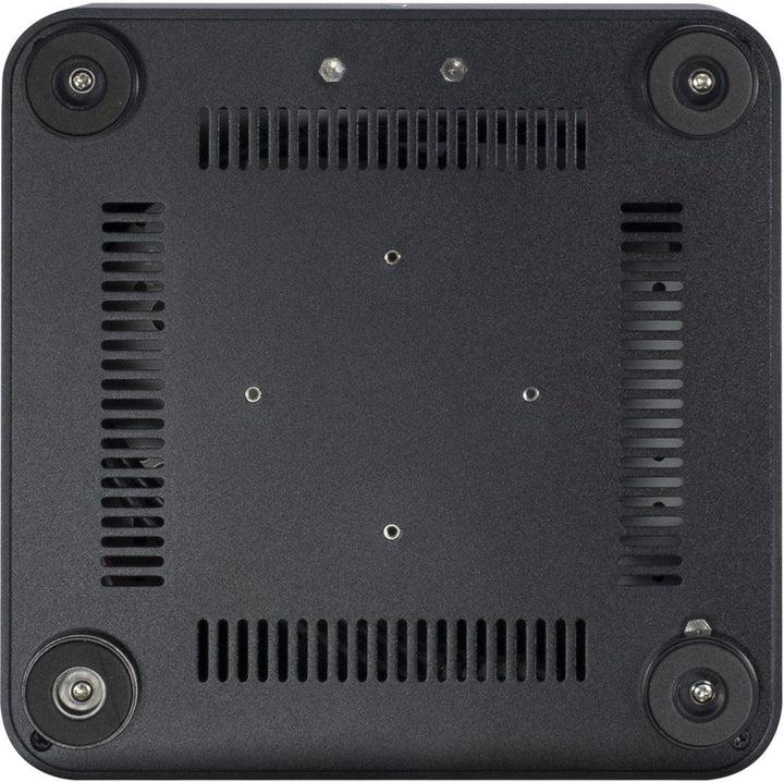 Inter-Tech ITX PC Gehäuse A80 mit 60 W Netzteil, schwarz