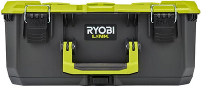 RYOBI LINK Aufbewahrungsbox RSL102 Werkzeugbox M (bis zu 36 kg Tragfähigkeit, Wasserdicht nach IP65)