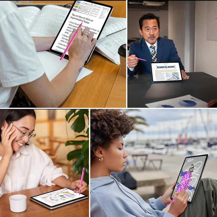 Stylus Stift für Apple iPad 2018-2025, Pencil für iPad A16/10./9/8/7/6, Pro M5/M4/13/12,9/11'', Mini