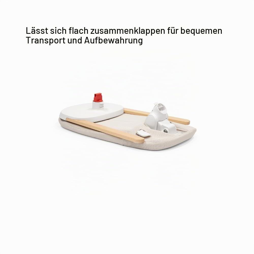 Stokke Yoga Babywippe &amp; Schaukel, Light Sand - 2 Bewegungsrichtungen zur Beruhigung &amp; Stimulation vo
