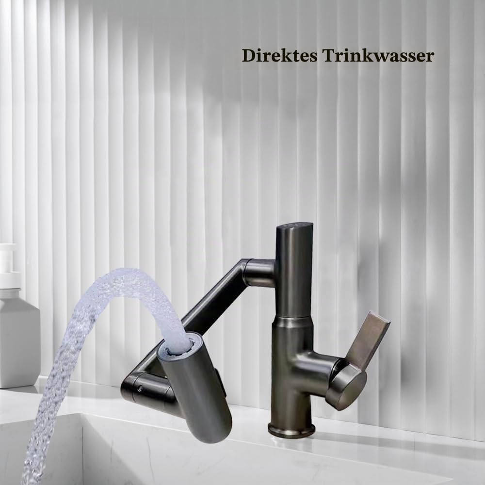 Smart Temperatur Badezimmer Wasserhahn, Einhand-Badezimmerarmatur, Waschbeckenarmatur, Küchenarmatur
