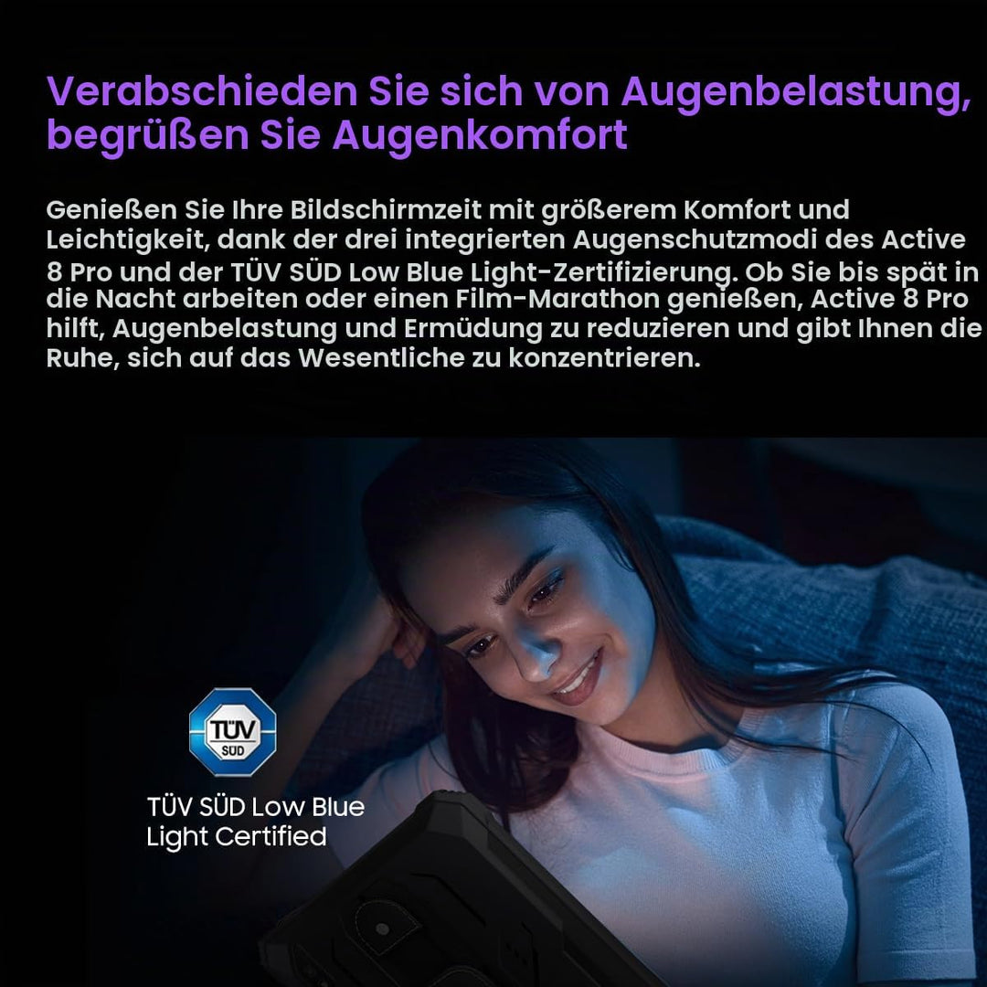 Blackview Active 8 Pro Outdoor Tablet, 22000mAh Akku, 10.36&