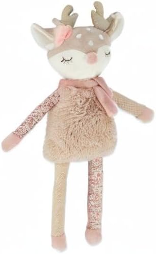 Bieco Baby Kuscheltier REH Ella | 40 cm | Plüsch REH Stofftier | Rehkitz Plüschtier mädchen Baby ab