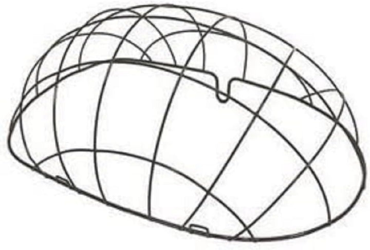 Basil Drahtgitter HR-Tierfahrradkörbe PASJA 54003 Gitter, Black, One Size Einheitsgrösse, Einheitsgr