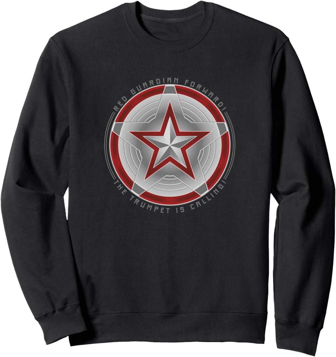 Marvel Black Widow Red Guardian Forward Shield Sweatshirt