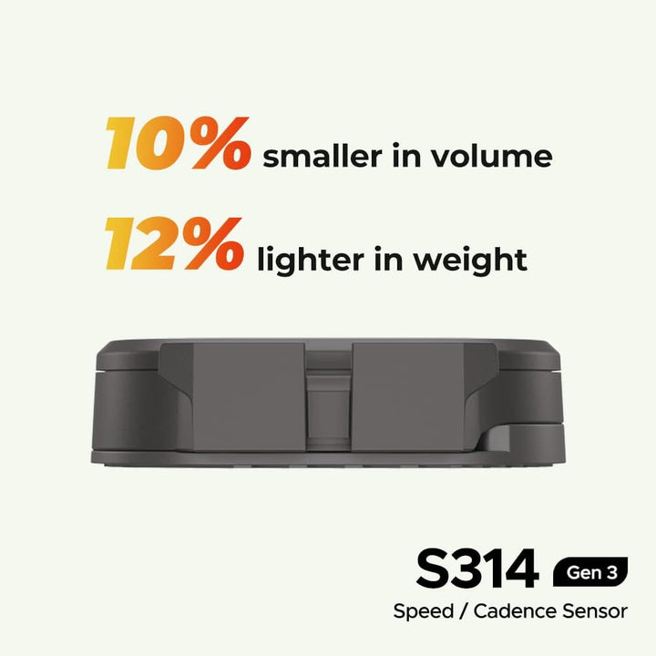 Magene S314 Geschwindigkeitssensor und Trittfrequenzsensor Drahtloser Fahrraddrehzahlsenso Speed Cad