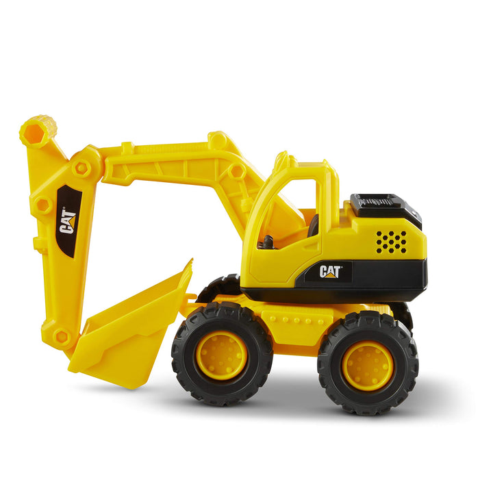 CatToysOfficial CAT Construction Fleet 10" Baggerspielzeug – Alter 3+ echte funktionierende Teile, S