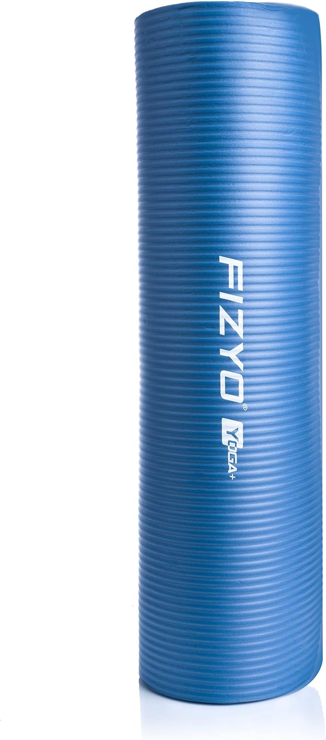 FIZYO Yogamatte 183x61x1 cm – Rutschfeste Fitness- &amp; Trainingsmatte aus NBR-Schaum – Gymnastikmatte