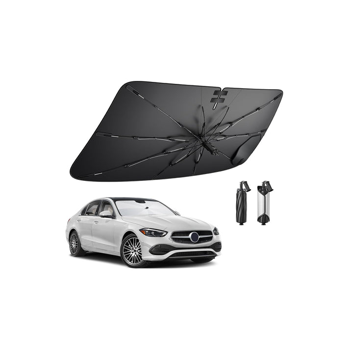 BIBIBO Kompatibel mit Mercedes Benz C-Klasse W205 2016-2021 / C-Class W206 2022-2024 2025 Sonnenschu