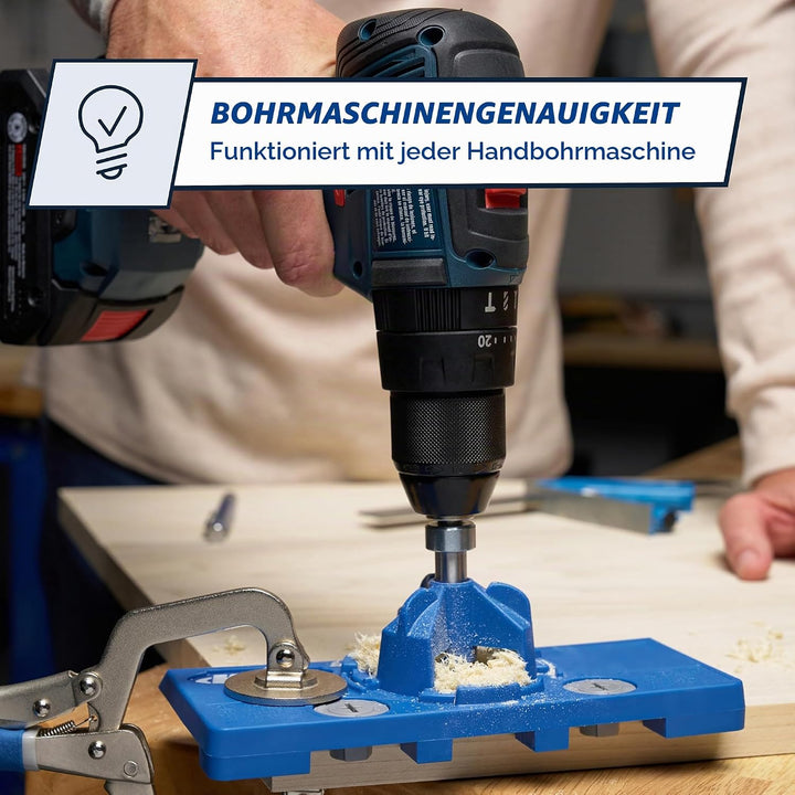 Kreg Tool Company KHI-HINGE Concealed Hinge Jig by Kreg Tool Verdeckte Scharniervorrichtung, Verdeck