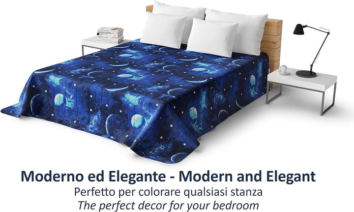CosìCasa - Tagesdecke Bettüberwurf Doppelbett extra gross - Quilt Überwurf Tagesdecke - Weich und Ma