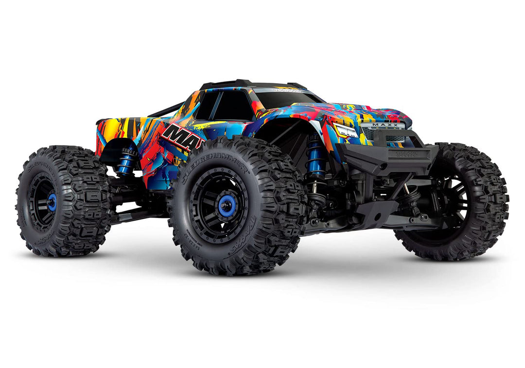 TRAXXAS MAXX Wide Bunt 1:10 RC Modellauto Monstertruck Allradantrieb (4WD) RTR 2,4 GHz