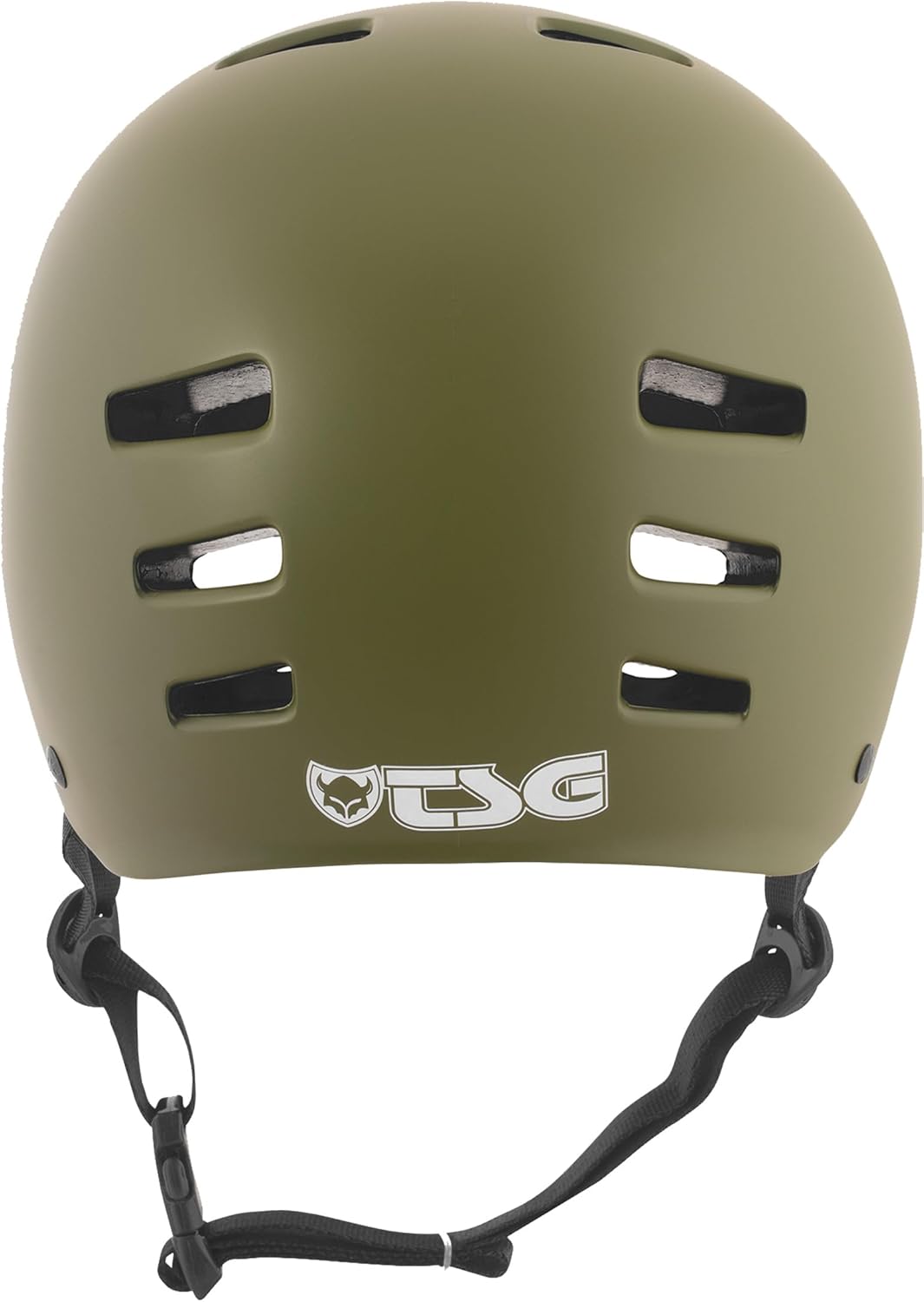 TSG Helm Evolution Solid Color L/XL (57-59cm) grün (satin olive), L/XL (57-59cm) grün (satin olive)