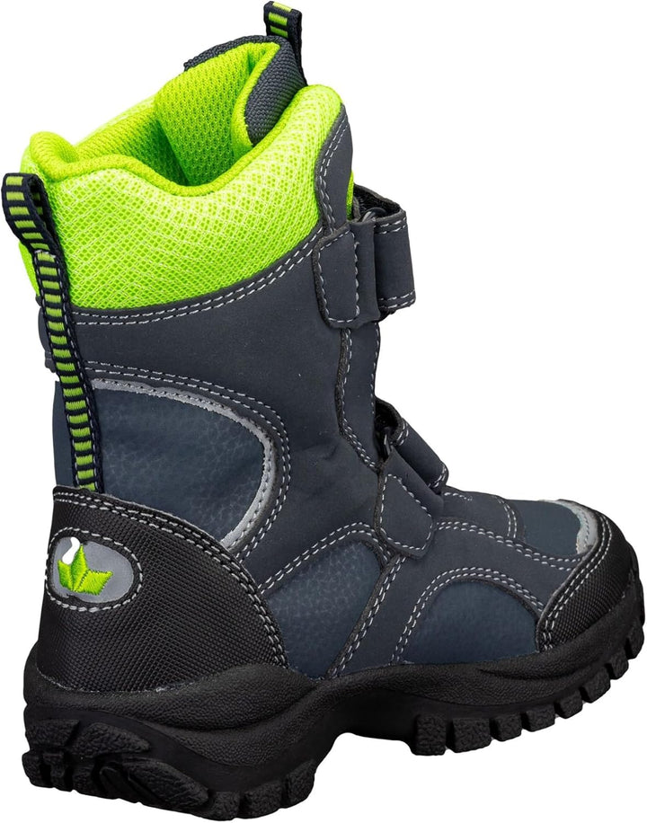 Lico Jungen Samuel V Schneestiefel 25 EU Marine Schwarz Lemon, 25 EU Marine Schwarz Lemon