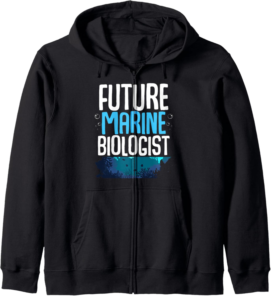 Future Marine Biologist Meeresbiologe Ökologie Ozean Student Kapuzenjacke