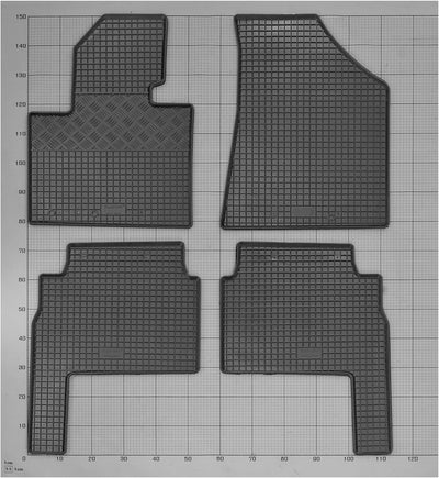 Stylisches Gummi- und Kofferraumwanne Set geeignet für KIA Sorento ab 2009 | 5 Sitze - Schützen und