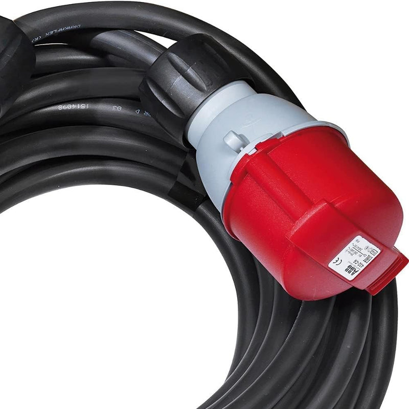 Brennenstuhl Kabel Verlängerungskabel CEE IP44 10 m 32 A/415 V schwarz