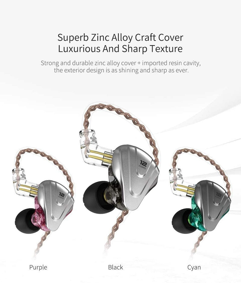 Yinyoo KZ ZSX 1DD 5BA Hybrid kopfhörer 1 dynamische 5 Balanced Armature Ohrhörer, Musiker in Ear Mon