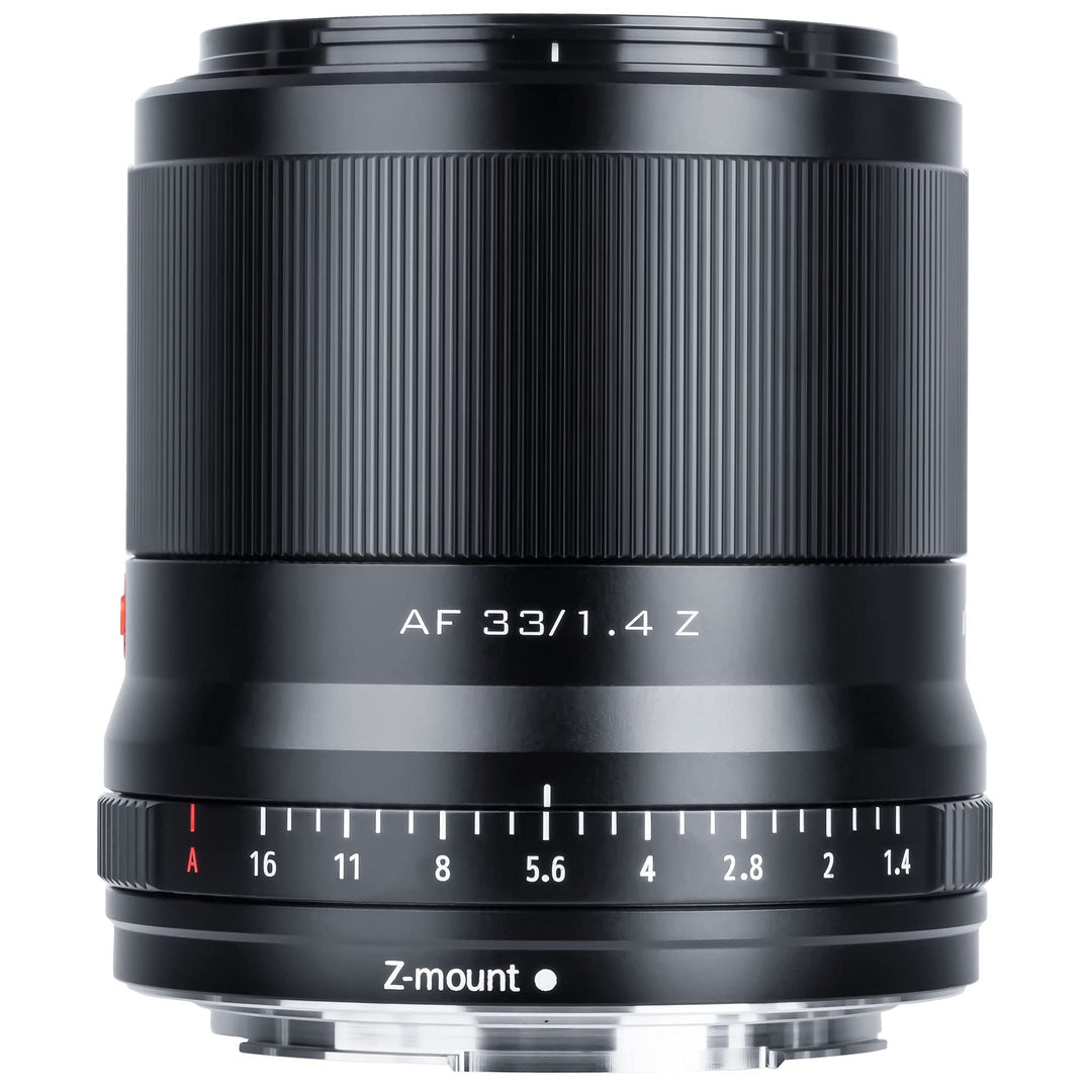 VILTROX 33mm F1.4 Z-Mount Objektiv APS-C Autofokus Grosse Blende Prime-Objektiv Weitwinkel-Unterstüt