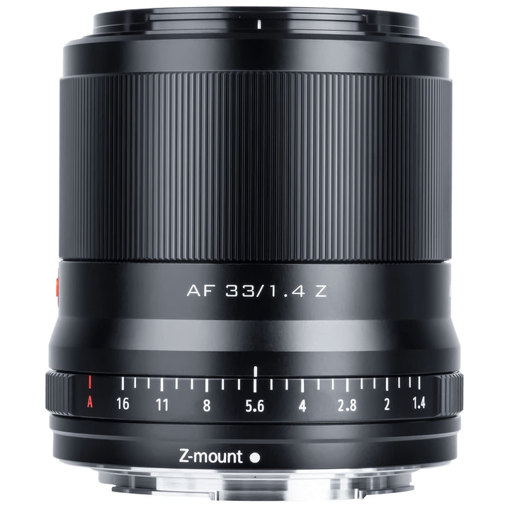 VILTROX 33mm F1.4 Z-Mount Objektiv APS-C Autofokus Grosse Blende Prime-Objektiv Weitwinkel-Unterstüt