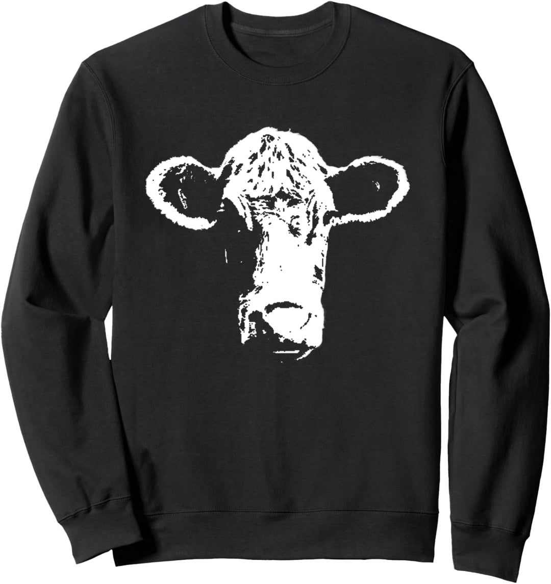 Kuh Landwirt Bauer Rinder Kühe Bauernhof Landwirtschaft Sweatshirt