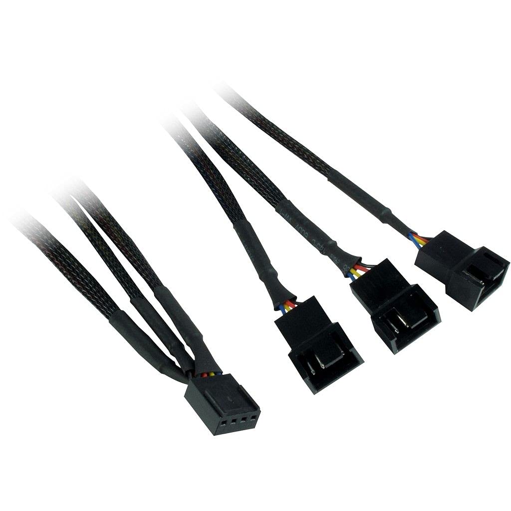 Inter-Tech Lüfter 120 * 120 * 25 ARGUS RGB-FAN SET RS-07, 3X LED