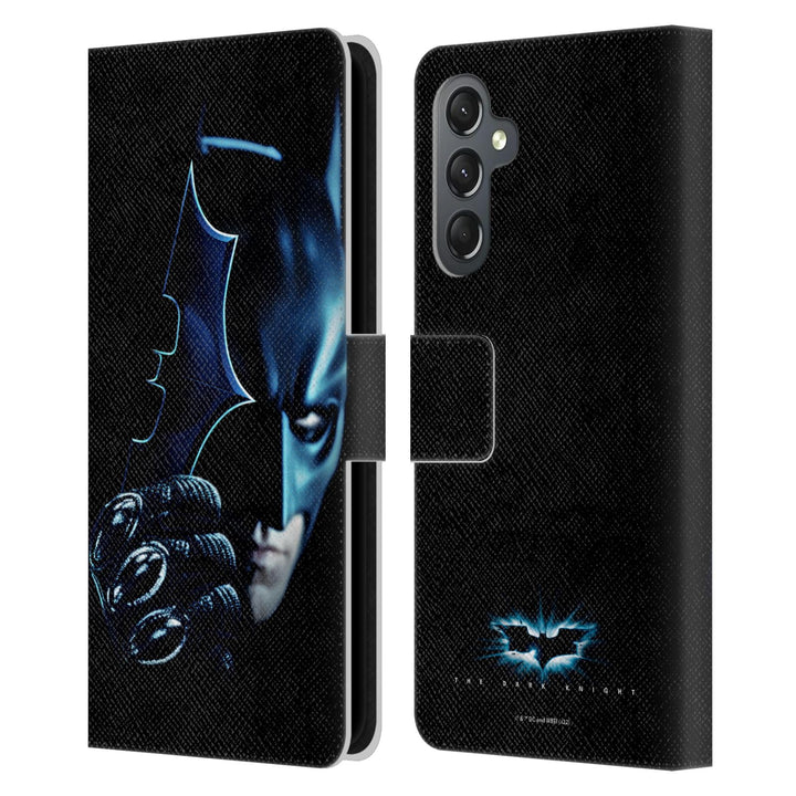 Head Case Designs Offizielle The Dark Knight Batman Batarang Wichtige Kunst Leder-Wallet-Hülle Kompa
