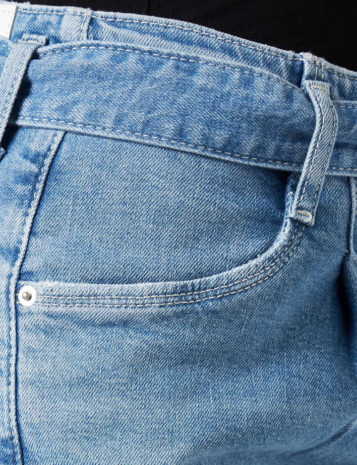 MUSTANG Damen Style Charlotte Tapered Jeans 28W / 34L Mittelblau 412, 28W / 34L Mittelblau 412