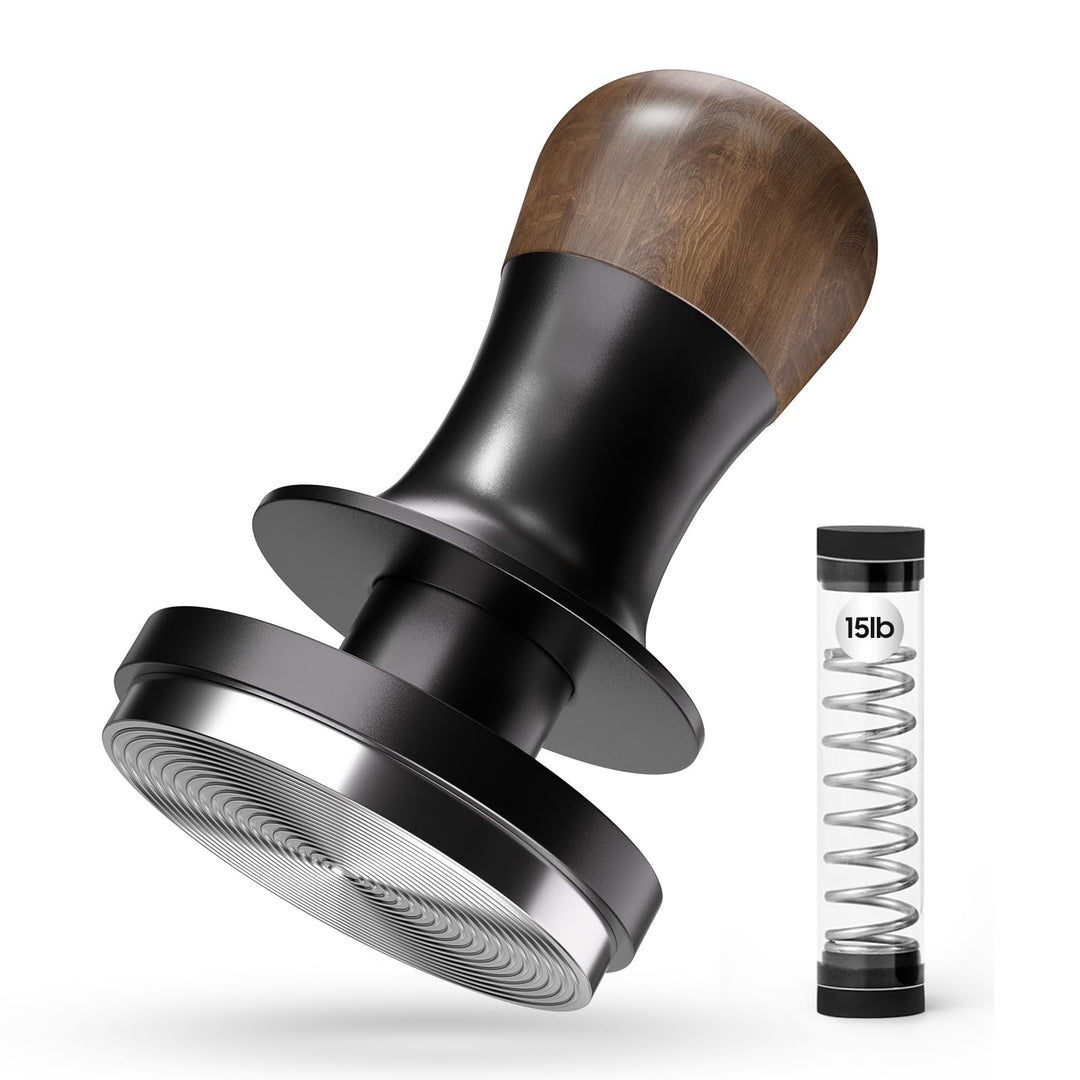 MHW-3BOMBER 58,35 mm Espresso-Kaffee-Tamper mit drei federbelasteten kalibrierten Espresso-Tamper 13