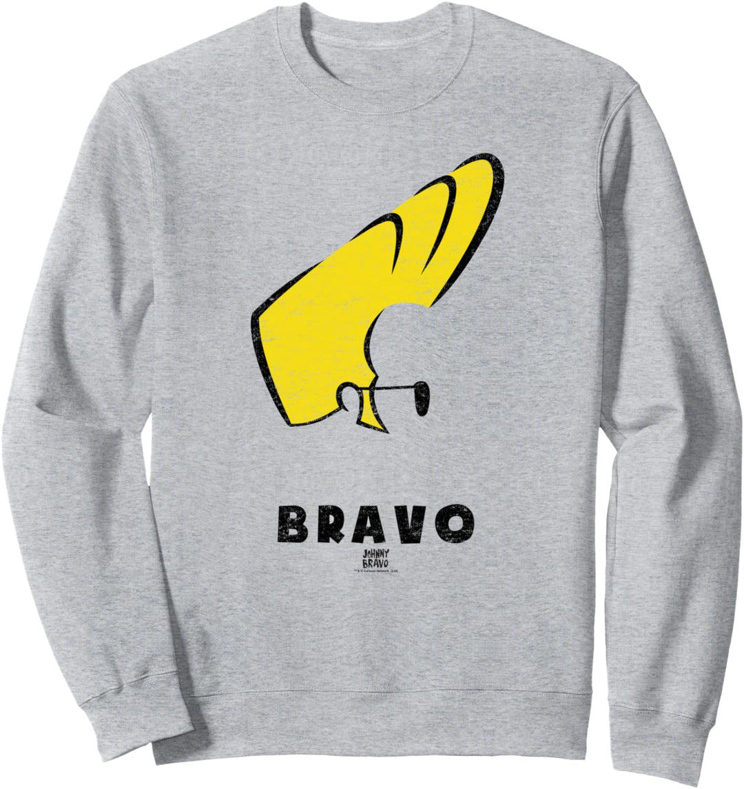 Johnny Bravo Johnny Hair Sweatshirt
