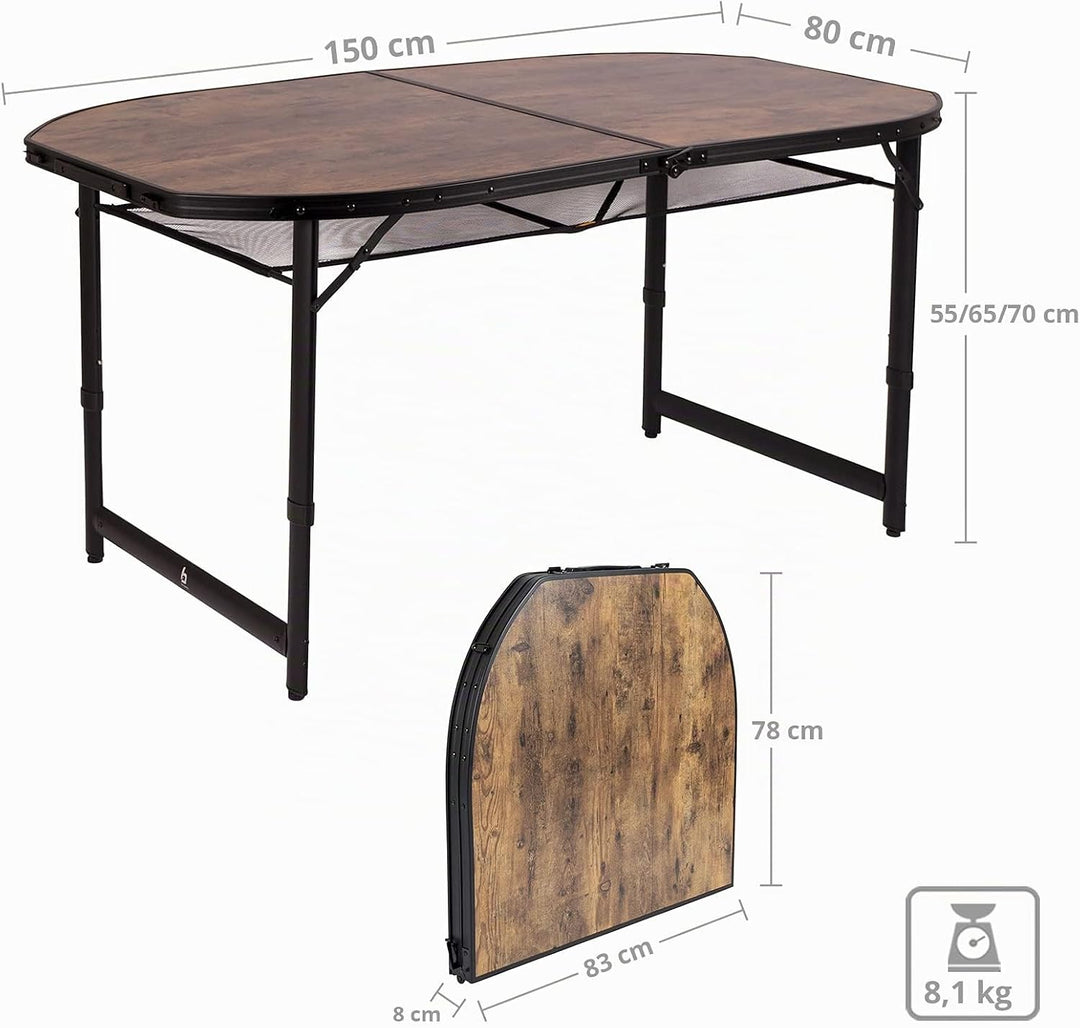 Bo-Camp - Industrial - Tisch - Woodbine - 150x80 cm
