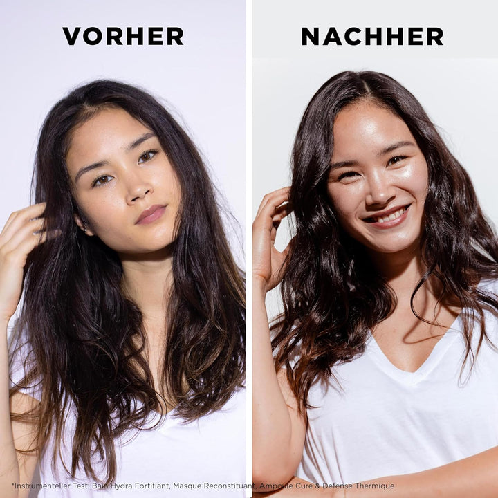 Kérastase, Genesis, Pflegeroutine mit Shampoo, Haarmaske, Haarkur & Hitzeschutzspray, Für feines und